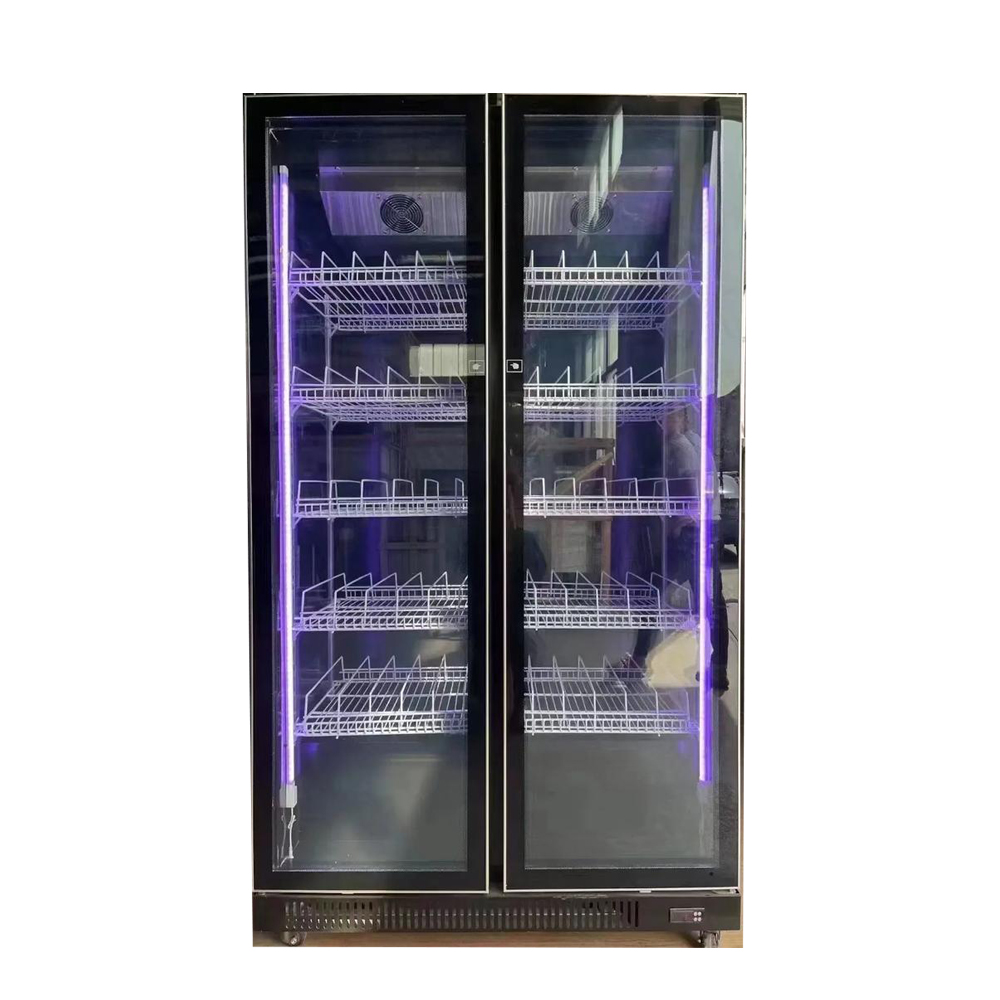 Beer & Wine Grab - Commerciële glazen deuren verticale koelvitrine voor
