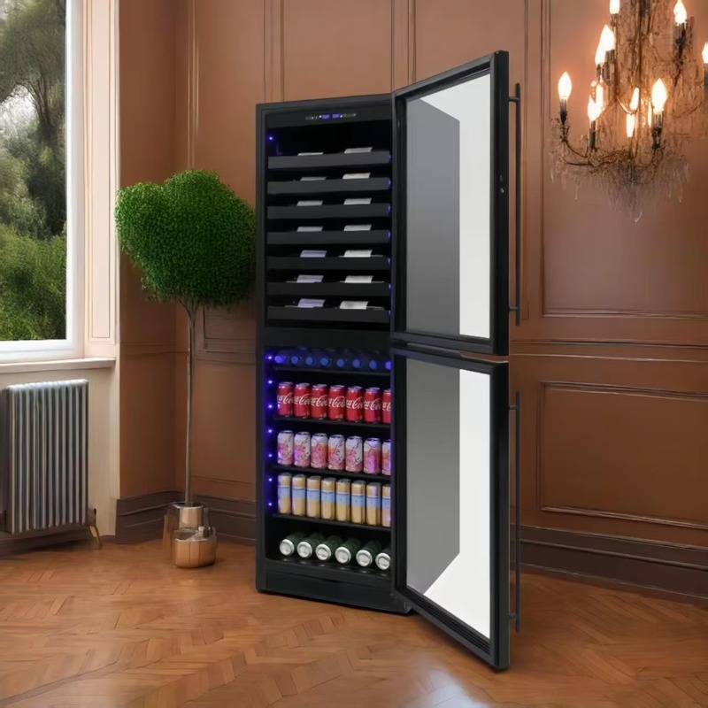 Beer Wine Zone - 24-inch brede intelligente elektrische drankenkoelkast met