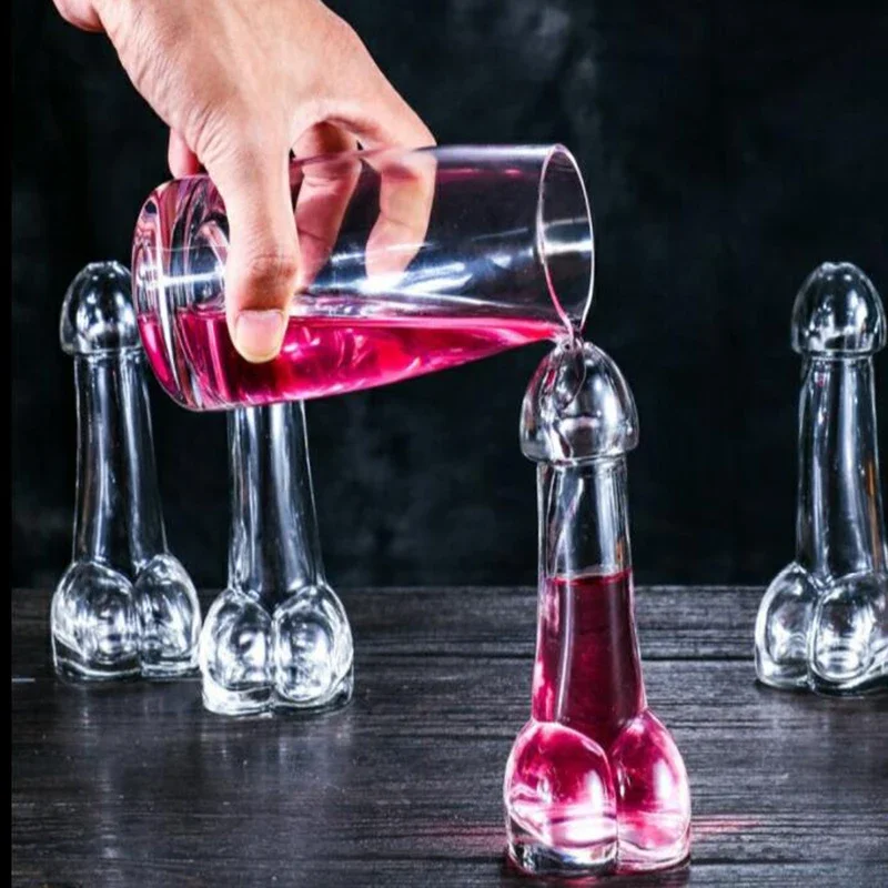 Wine Beer Juice - Transparante creatieve wijnglazen beker biersap hoge