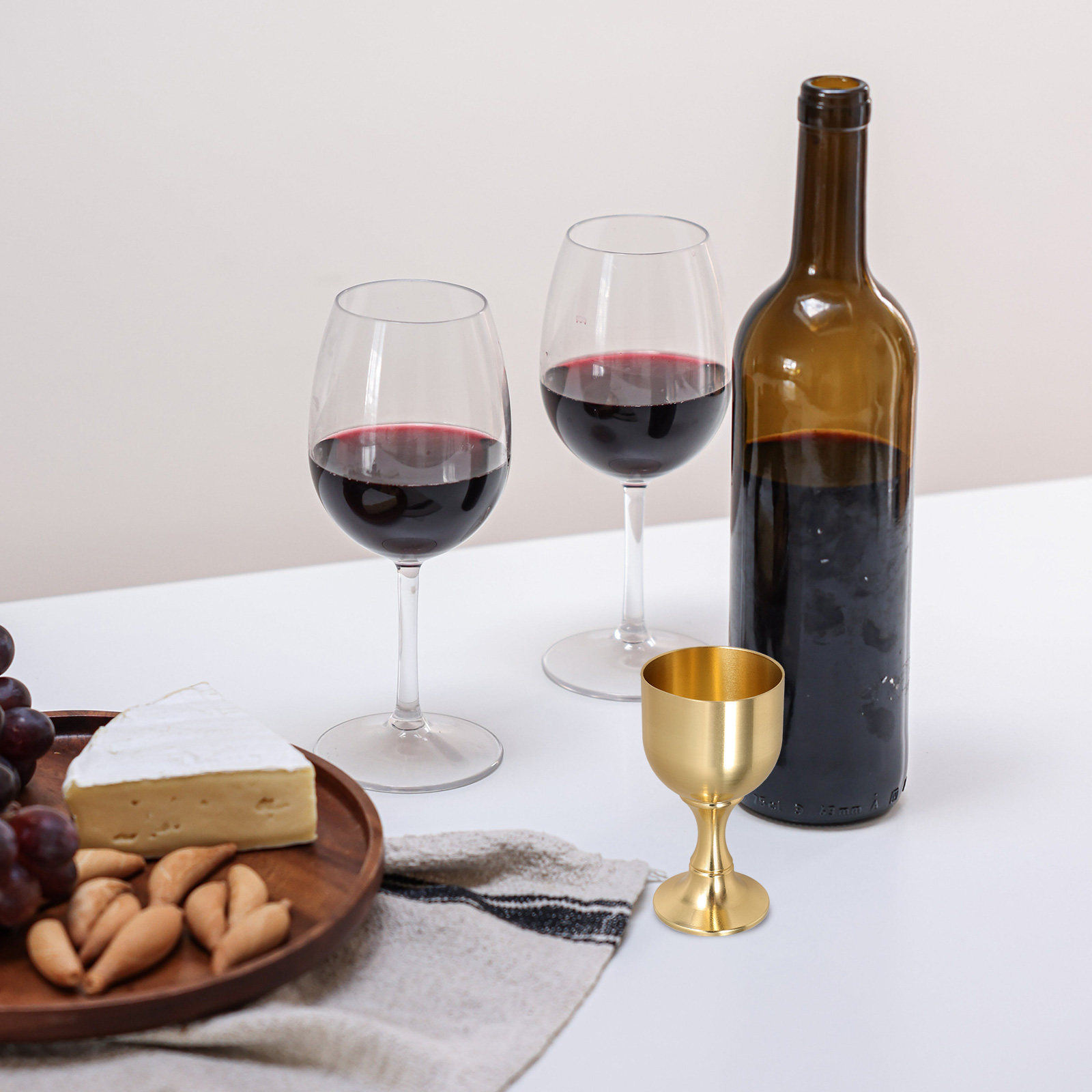 Koperen beker vintage stijl de - Wine Beer Juice recensie en prijs