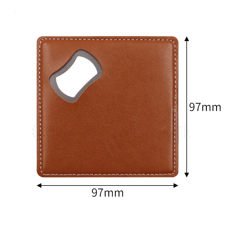 100 stuks PU lederen gepersona - Wine Beer Logo recensie en prijs