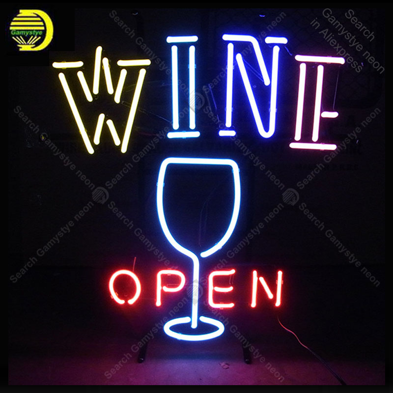 Neonbord voor OPEN WIJN en wij - Wine In Beer Store recensie en prijs